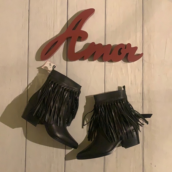 NWOB Rebel By Rebel Wilson Sz 11 Black Ankle Boots - Picture 12 of 12